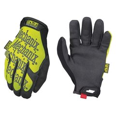 Cimdi ORIGINAL HI-VIZ 91 dzelteni 10/L cena un informācija | Darba cimdi | 220.lv