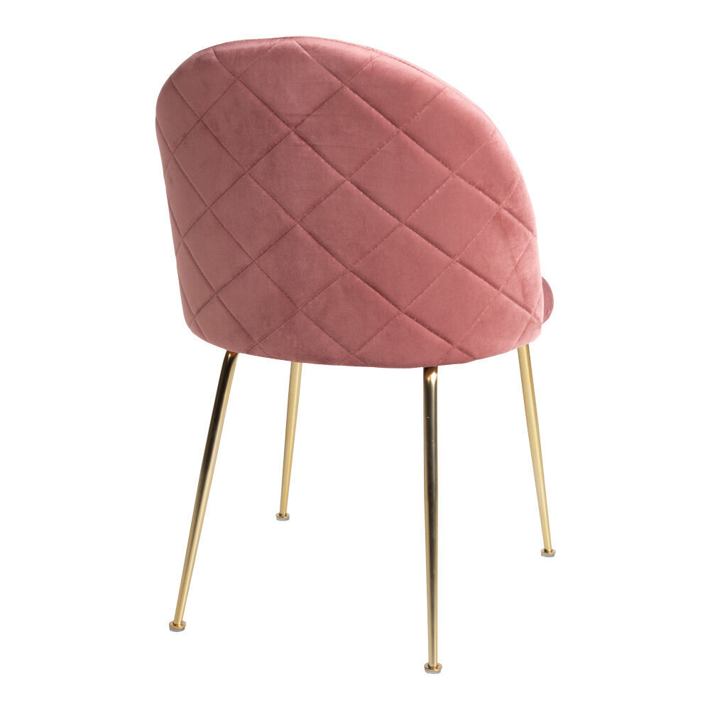 2-vu krēslu komplekts Geneve, rozā cena un informācija | Virtuves un ēdamistabas krēsli | 220.lv