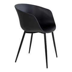 Комплект из 2 стульев Roda, чёрный цена и информация | Садовые стулья, кресла, пуфы | 220.lv