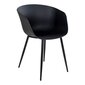 2-vu krēslu komplekts Roda, melns cena un informācija | Dārza krēsli | 220.lv