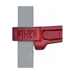 Skrūvspīles PIHER MM-15 cm, dziļums 7cm, 4000N, koka rokturis cena un informācija | Rokas instrumenti | 220.lv