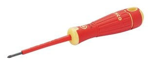 Insulated screwdriver BahcoFit PH1 80mm 1000V VDE цена и информация | Механические инструменты | 220.lv