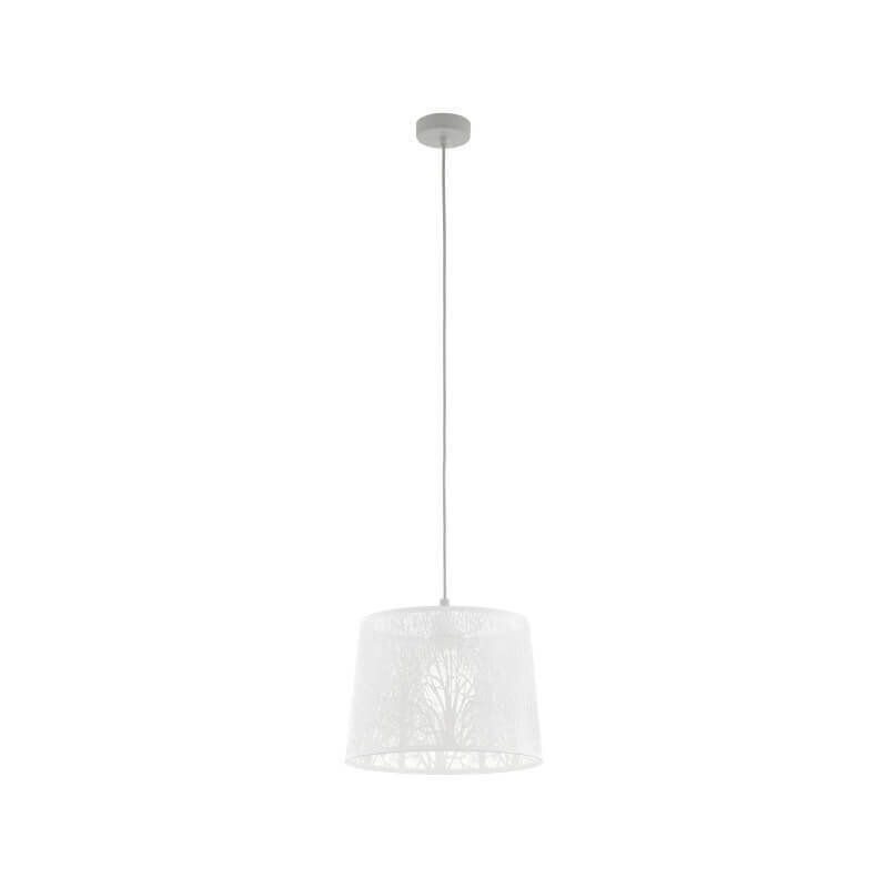 Piekaramā lampa Eglo Hambleton, balta, 1x 60 W цена и информация | Griestu lampas | 220.lv