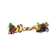 Ferplast rotaļlieta suņiem, krāsaina virve ar 2 mezgliem cena un informācija | Suņu rotaļlietas | 220.lv