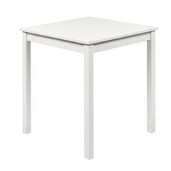 Обеденный стол Vita, белый цена и информация | Кухонные и обеденные столы | 220.lv