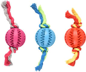 Игрушка для собак- мяч для чистки зубов Flamingo цена и информация | Игрушки для собак | 220.lv