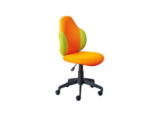 Darba krēsls Jessi, oranžs/zaļš cena un informācija | Biroja krēsli | 220.lv