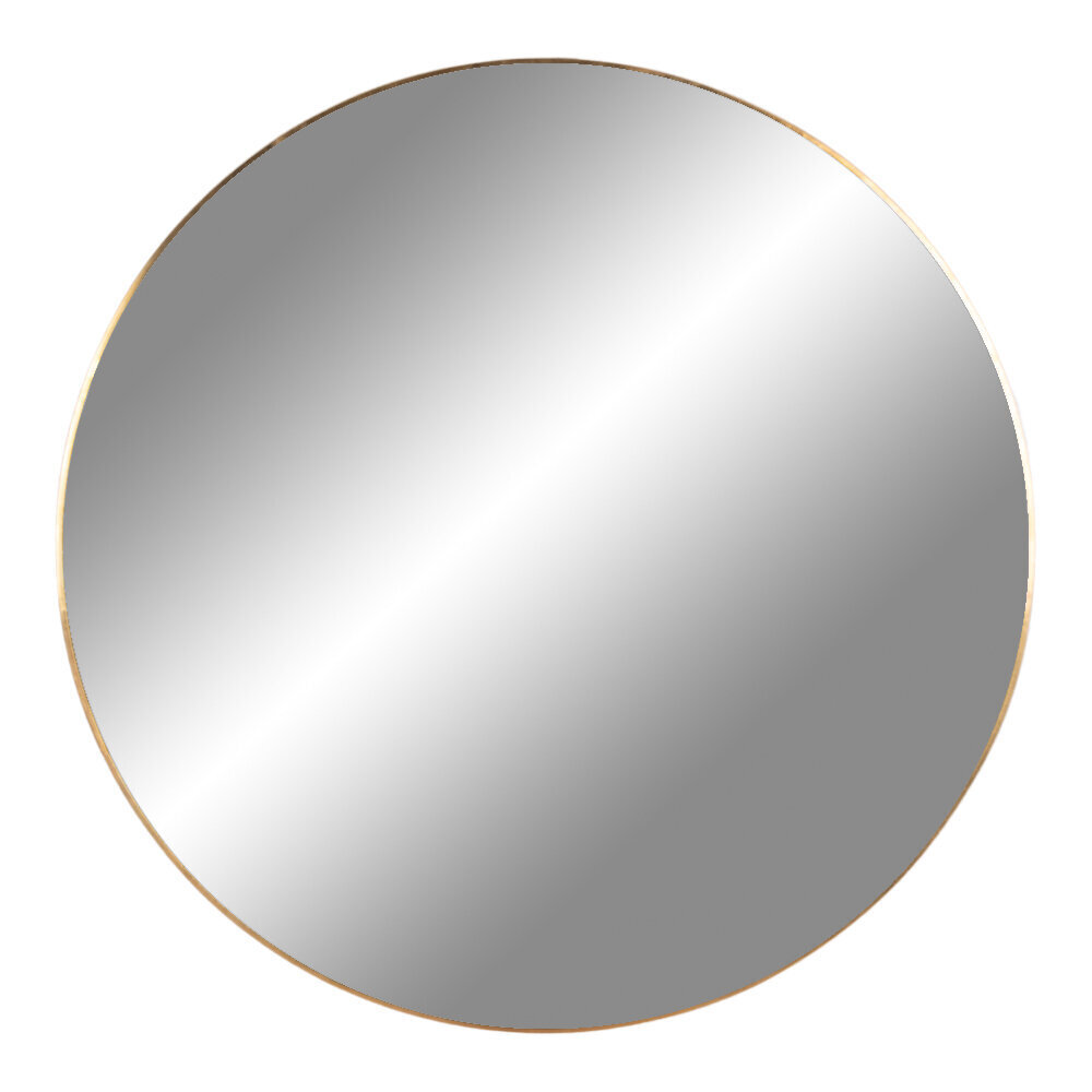 Spogulis Jersey, Ø 100 cm, zeltains cena un informācija | Spoguļi | 220.lv