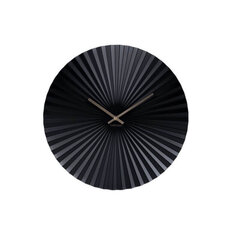 Часы настенные Karlsson Sensu D40 см черные цена и информация | Часы | 220.lv