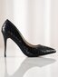 Sieviešu augstpapēžu kurpes, melnā krāsā 891220306 cena un informācija | Sieviešu kurpes | 220.lv