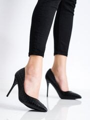 Женские туфли на каблуке, черные 891220306 цена и информация | Женская обувь | 220.lv