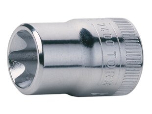 Socket 6700TORX for Torx head screws E10 1/4 cena un informācija | Rokas instrumenti | 220.lv