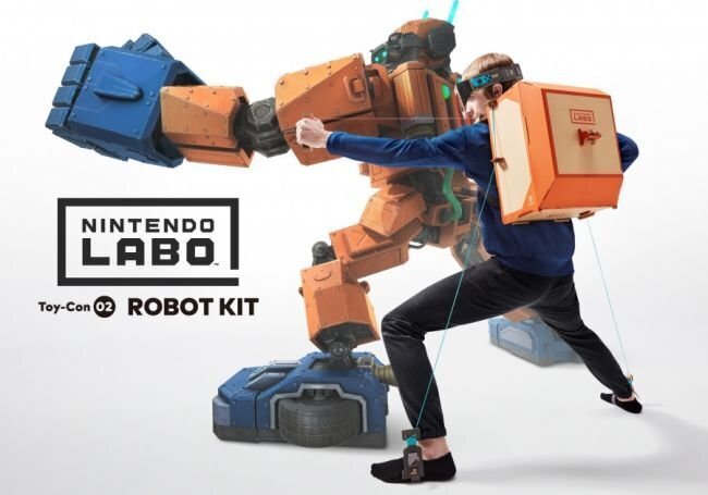 SWITCH Nintendo Labo Toy-Con 02 - Robot Kit cena un informācija | Datorspēles | 220.lv
