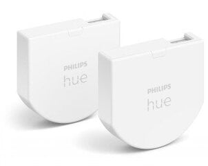 PHILIPS HUE WALL SWITCH moduļu komplekts, 2 gab цена и информация | Электрические выключатели, розетки | 220.lv