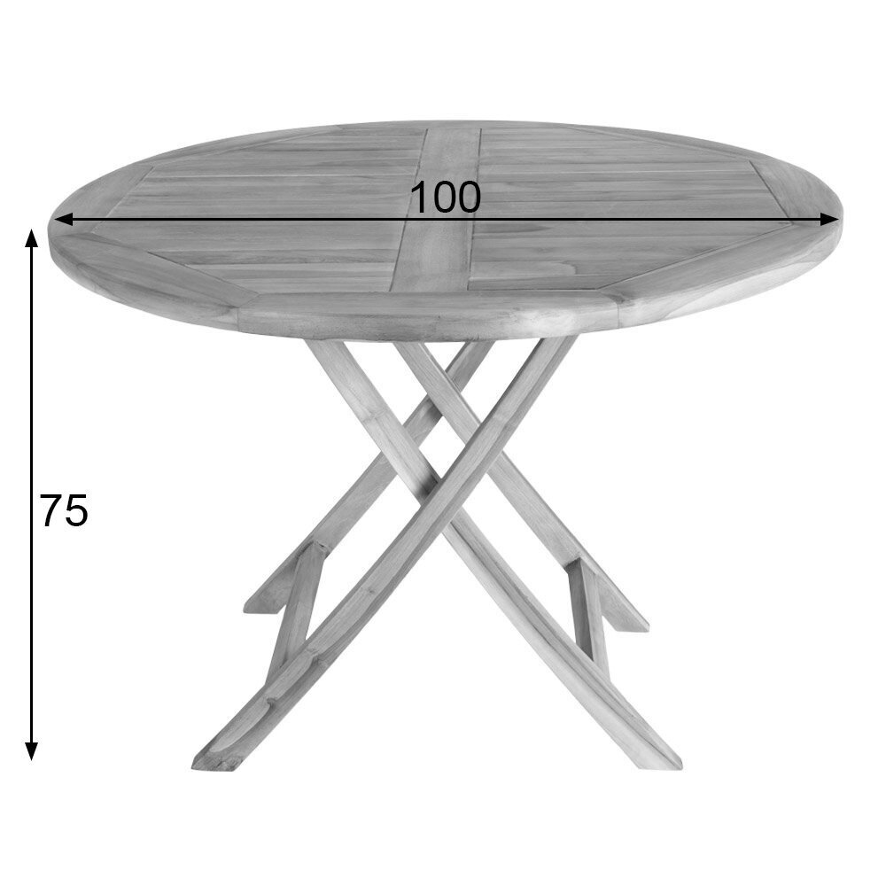 Dārza galds “Oviedo” cena un informācija | Dārza galdi | 220.lv