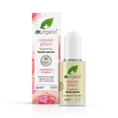 Dr. Organic Guava sejas serums 30 ml kaina ir informacija | Serumi sejai, eļļas | 220.lv