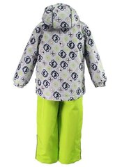 Huppa bērnu pavasara-rudens apģērbu komplekts YOKO 40 g, pelēkā-laima zaļā krāsā 907156274 cena un informācija | Komplekti zēniem | 220.lv