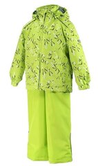 Huppa bērnu pavasara-rudens apģērbu komplekts YOKO 40 g, laima zaļā krāsā 907156296 cena un informācija | Komplekti meitenēm | 220.lv
