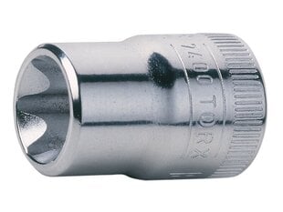 Socket 6700TORX for Torx head screws E7 1/4 cena un informācija | Rokas instrumenti | 220.lv