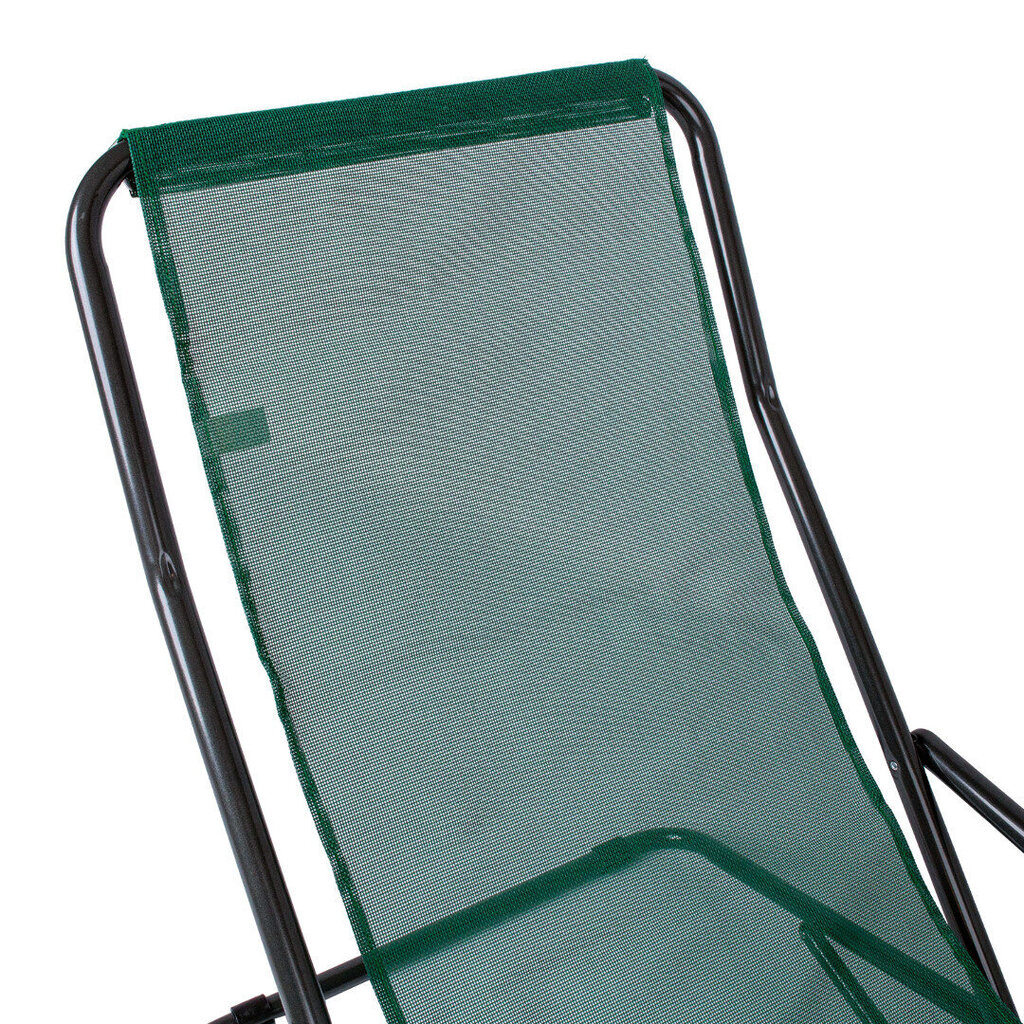 Krēsls Cretex, tumši zaļš cena un informācija | Dārza krēsli | 220.lv