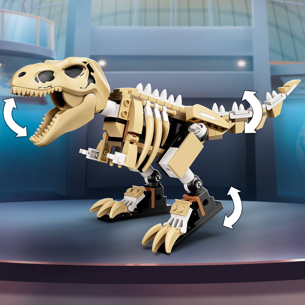 76940 LEGO® Jurassic World Tiranozaura fosilijas eksponāts цена и информация | Konstruktori | 220.lv