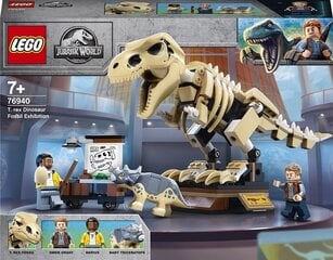 76940 LEGO® Jurassic World Выставка скелета тираннозавра цена и информация | Kонструкторы | 220.lv