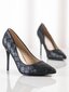 Sieviešu augstpapēžu kurpes, melnā krāsā 891217645 cena un informācija | Sieviešu kurpes | 220.lv