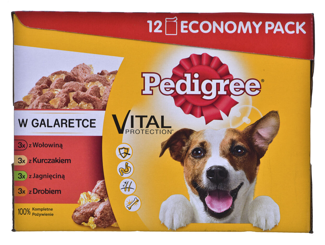 Pedigree konservu komplekts suņiem Vital Protection, 12x100 g cena un informācija | Konservi suņiem | 220.lv