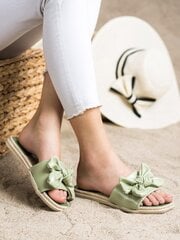Sieviešu kurpes, zaļā krāsā 891242281 cena un informācija | Sieviešu sandales | 220.lv