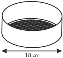 Tescoma Delícia rokas sietiņš, 18 cm cena un informācija | Virtuves piederumi | 220.lv