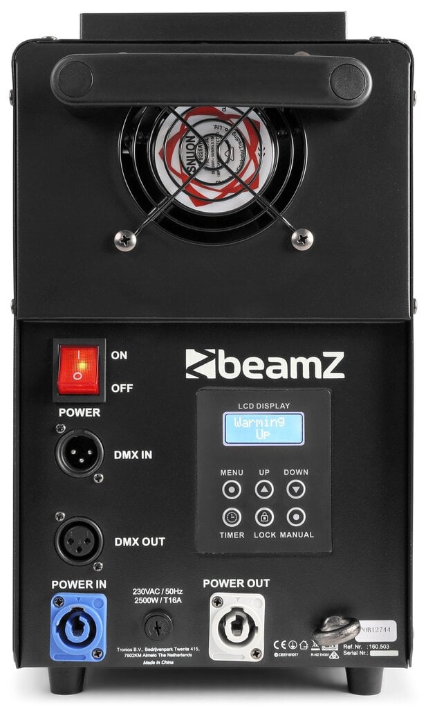 beamZ S2500 dūmu mašīna DMX LED 24x 10W 4-in-1 cena un informācija | Svētku dekorācijas | 220.lv
