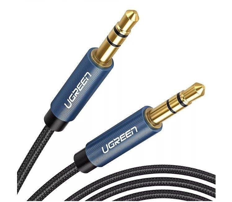 Ugreen AV119 AUX kabelis 3,5 mm, melns цена и информация | Kabeļi un vadi | 220.lv