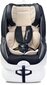 Autokrēsliņš Caretero Defender+ Isofix, 9-18 kg, beige cena un informācija | Autokrēsliņi | 220.lv