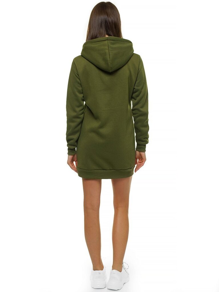 Khaki sieviešu kleita ar kapuci "Megan" JS/YS10003/29-44585-XL cena un informācija | Kleitas | 220.lv