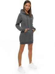 Sieviešu tumši pelēka kleita ar kapuci "Megan" JS/YS10003/5-44587-XL cena un informācija | Kleitas | 220.lv