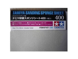 Tamiya - Slīpēšanas sūklis - 400, 87147 cena un informācija | Tīrīšanas piederumi | 220.lv