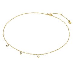 Glanzstuecke kaklarota 35,0 cm basic chain 891262369 cena un informācija | Kaklarotas | 220.lv