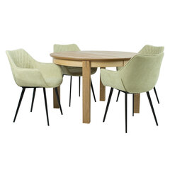 Обеденный набор CHICAGO NEW круглый стол, 4 стула (37047) цена и информация | Комплекты мебели для столовой | 220.lv