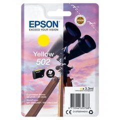 EPSON Yellow 502 Ink cena un informācija | Tintes kārtridži | 220.lv