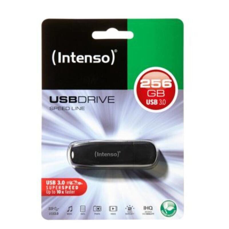 MEMORY DRIVE FLASH USB3 256GB/3533492 INTENSO цена и информация | USB Atmiņas kartes | 220.lv