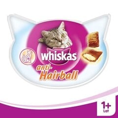 Whiskas лакомство для взрослых кошек Anti-Hairball, 50 г цена и информация | Лакомства для кошек | 220.lv