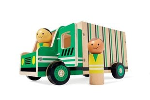 Деревянный мусоровоз цена и информация | Игрушки для малышей | 220.lv