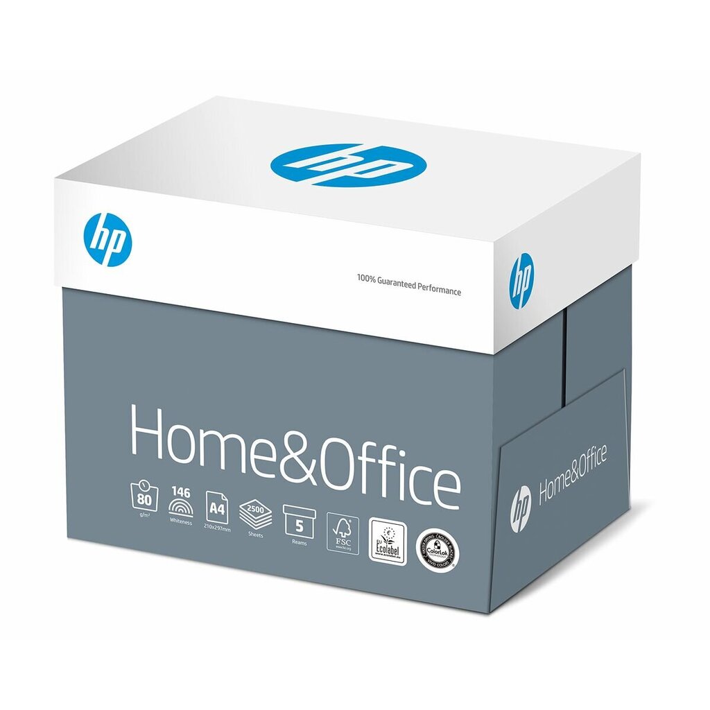 Universālais A4 papīrs HP Home & Office, 80 g/m², 500 lapas, CHP150 цена и информация | Piederumi printerim | 220.lv