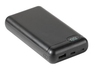 VIVANCO USB-C Power Bank 20000mAh 2xUSB 3.1A Blk cena un informācija | Lādētāji-akumulatori (Power bank) | 220.lv