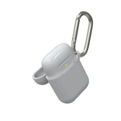 Apple Airpods Защитный силиконовый чехол на футляр для наушников GEAR4 Apollo Apple Airpod, белый
 цена и информация | Наушники | 220.lv