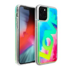 LAUT LIQUID GLITTER iPhone 11 LOVE Neon cena un informācija | Telefonu vāciņi, maciņi | 220.lv