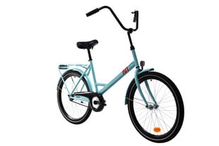 Pilsētas velosipēds N1 Combi 24 , tirkīza цена и информация | Велосипеды | 220.lv