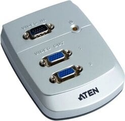 ATEN VS82 2-Port Video Splitter цена и информация | Адаптеры и USB разветвители | 220.lv