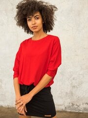 Sarkana lielizmēra FOR FITNESS blūze. No jaunākās apģērbu kolekcijas Red S cena un informācija | Blūzes, sieviešu krekli | 220.lv