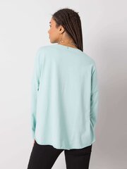 Хлопковая блуза с принтом, мятного цвета цена и информация | Женские блузки, рубашки | 220.lv